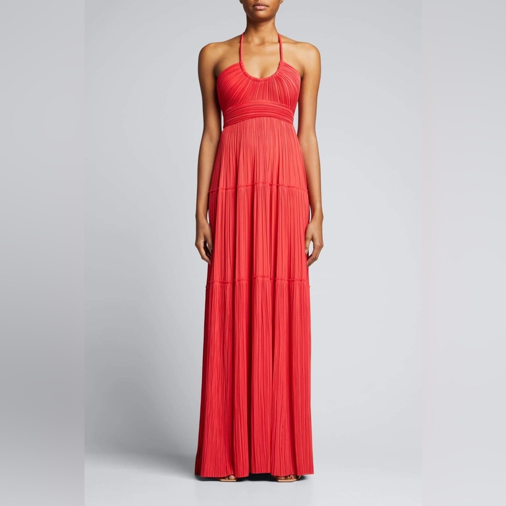 ALC Pleated Cecelia Halter Dress